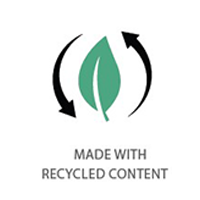 Made with Recycled Content